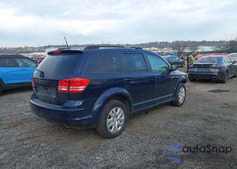 2018 Dodge Journey Se z USA, uszkodzony, nr VIN 3C4PDCAB9JT534591
